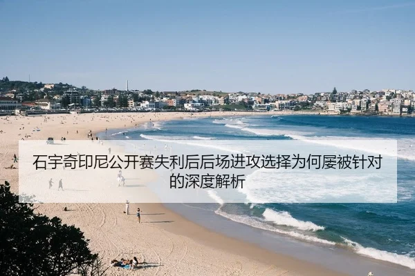 石宇奇印尼公开赛失利后后场进攻选择为何屡被针对的深度解析